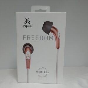 Jaybird Freedom Wireless Earbuds - Rose Gold, New!
